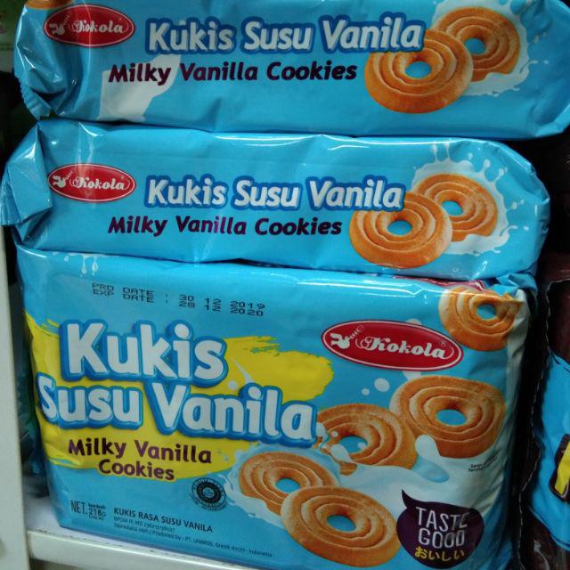kukis susu vanila