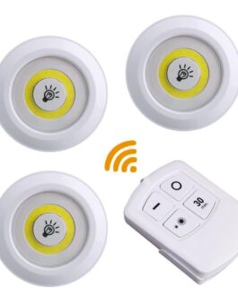 LED Light set of 3 with remote control