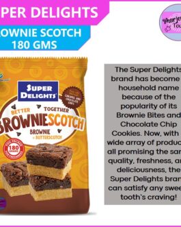 Super Delights Brownie Scotch Bites 180 g