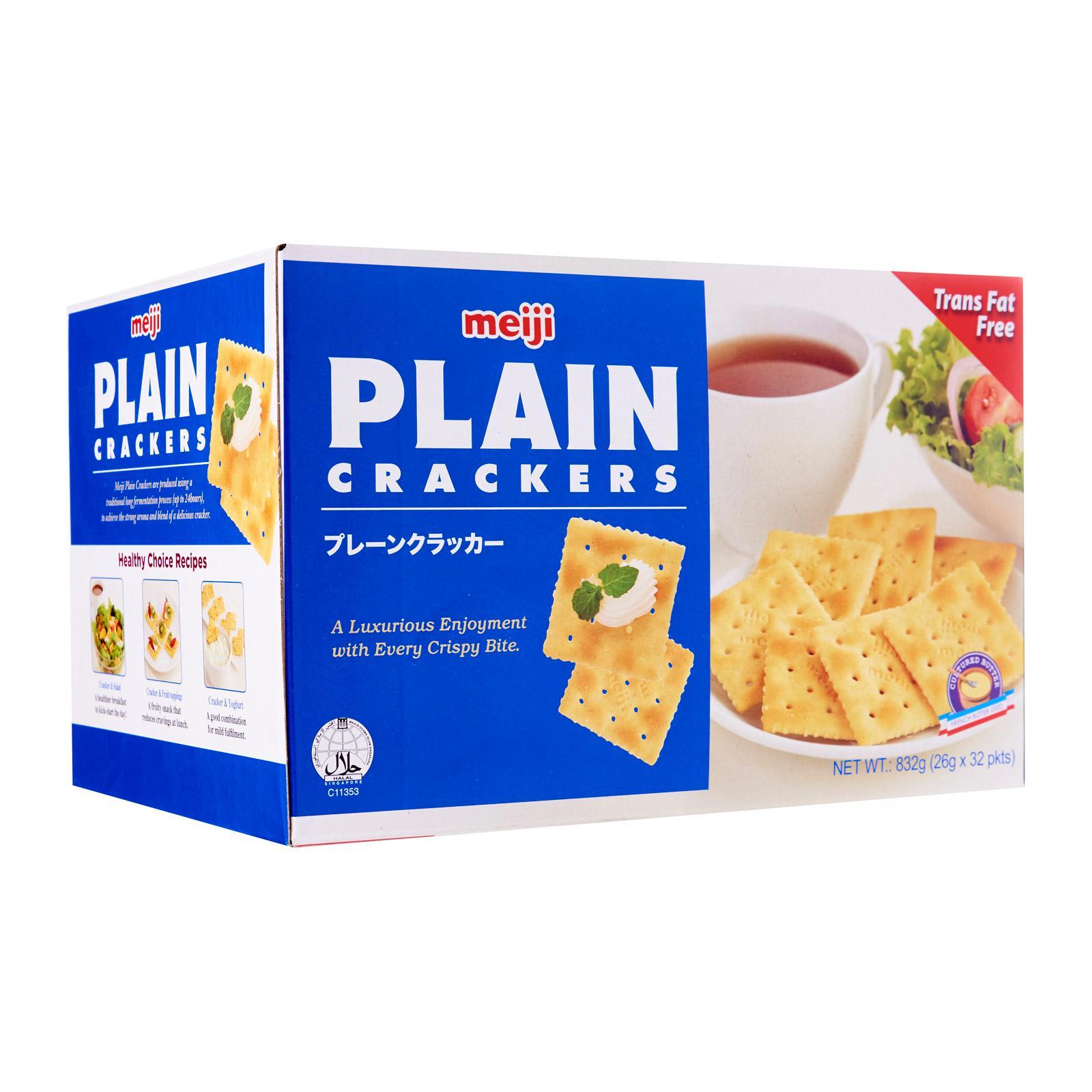 Meiji plain crackers