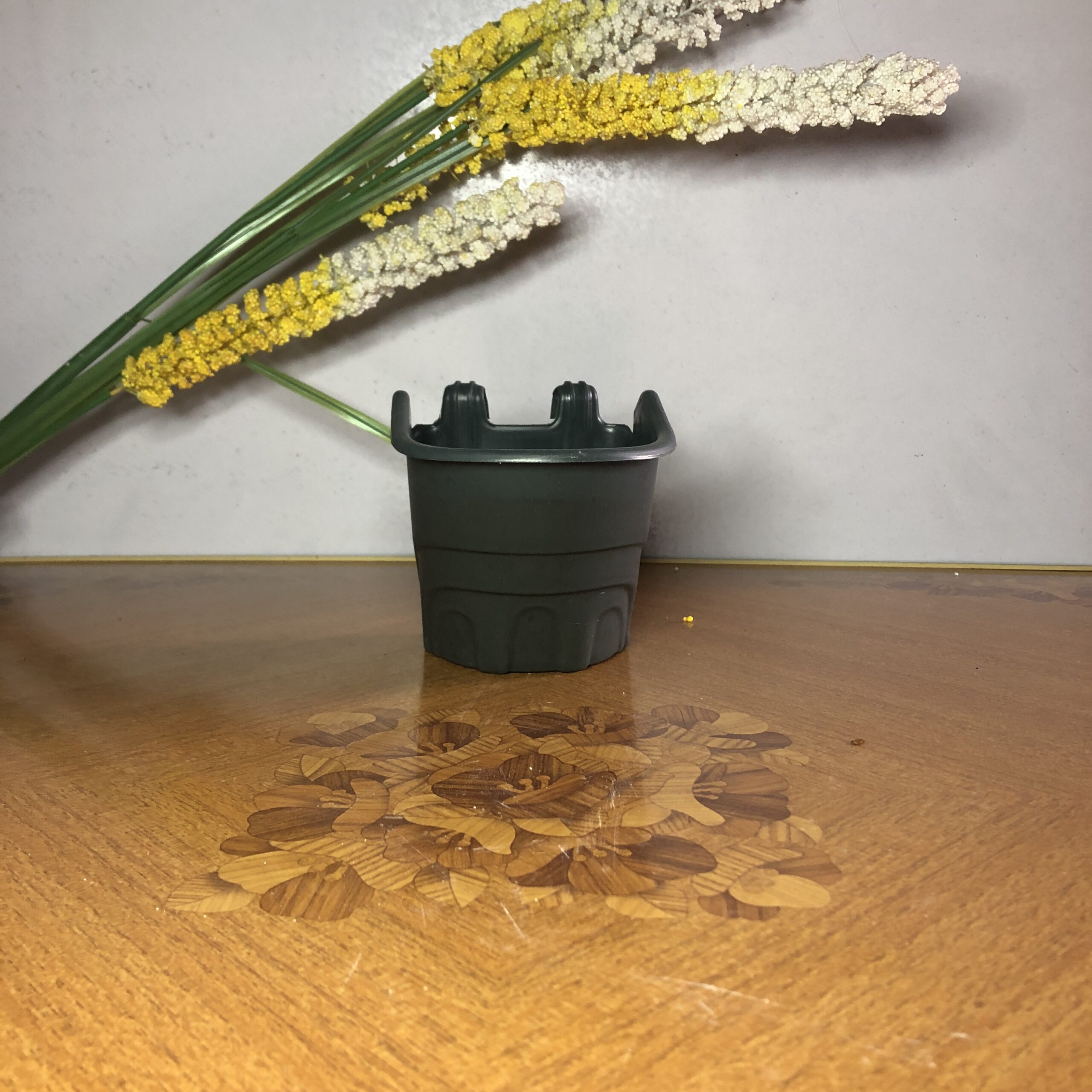 small plastic pot