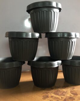 Durable Green Plastic Flower Pot